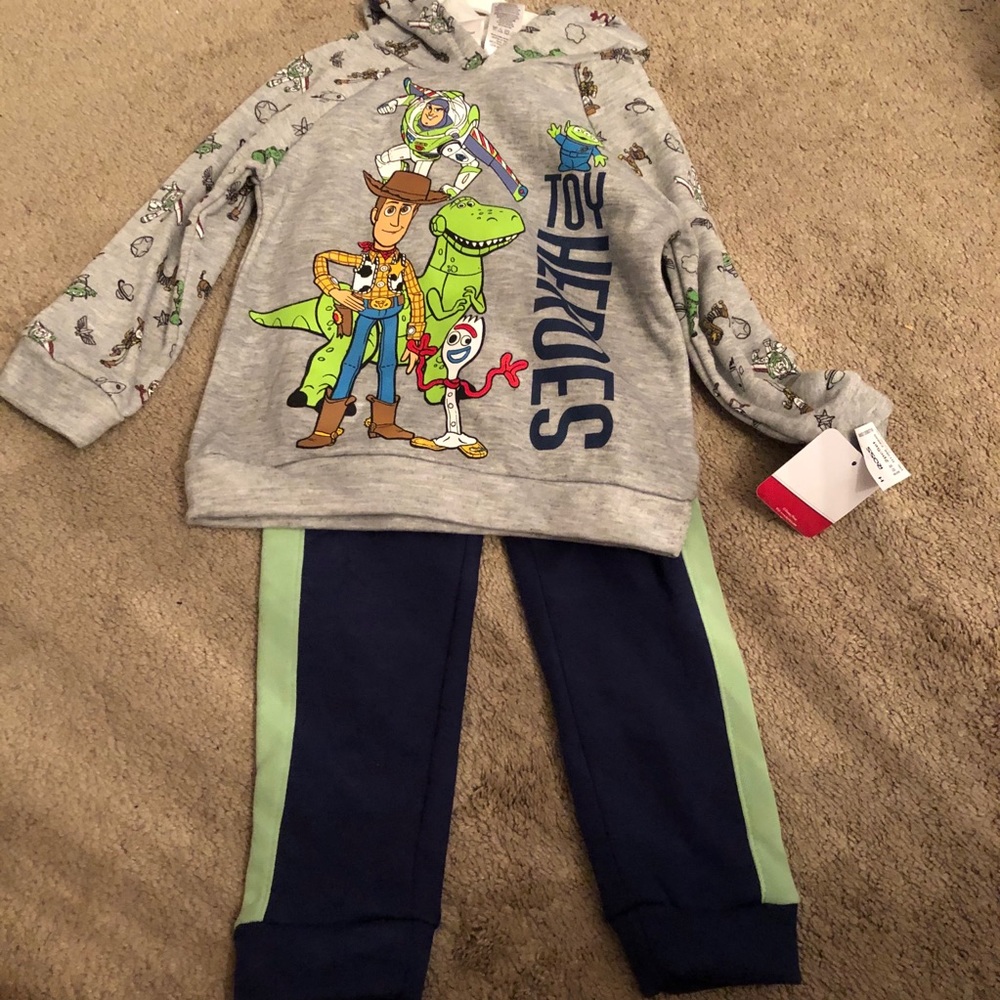 Matching Two Piece Set Toy Story 4T NWT